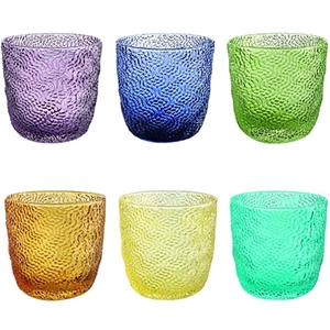 6 lı Su / Meşrubat Bardağı (Renkli)