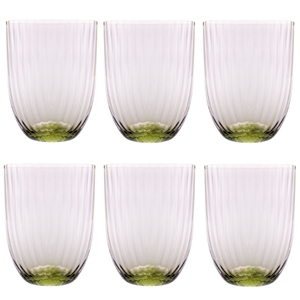 6 lı Su / Meşrubat Bardağı Zeytin Yeşili