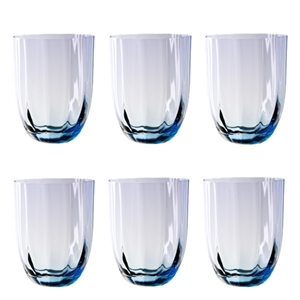 6 lı Su / Meşrubat Bardağı Duman Mavisi