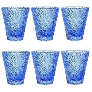 6 lı Su / Meşrubat Bardağı (Mavi)