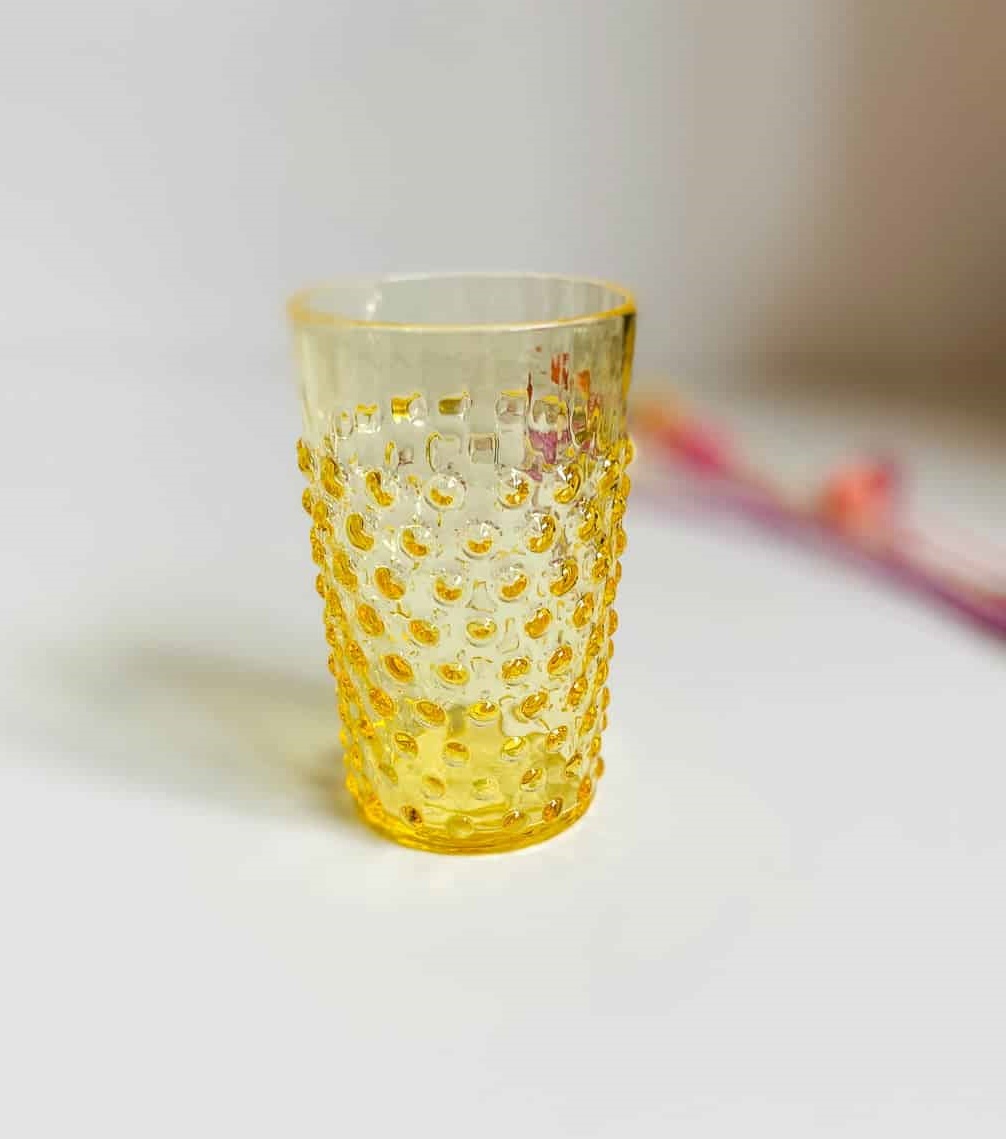 Su Meşrubat Bardağı Limon Sarısı