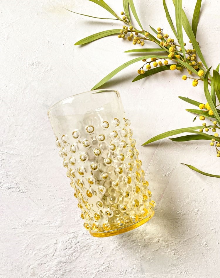 Su Meşrubat Bardağı Limon Sarısı